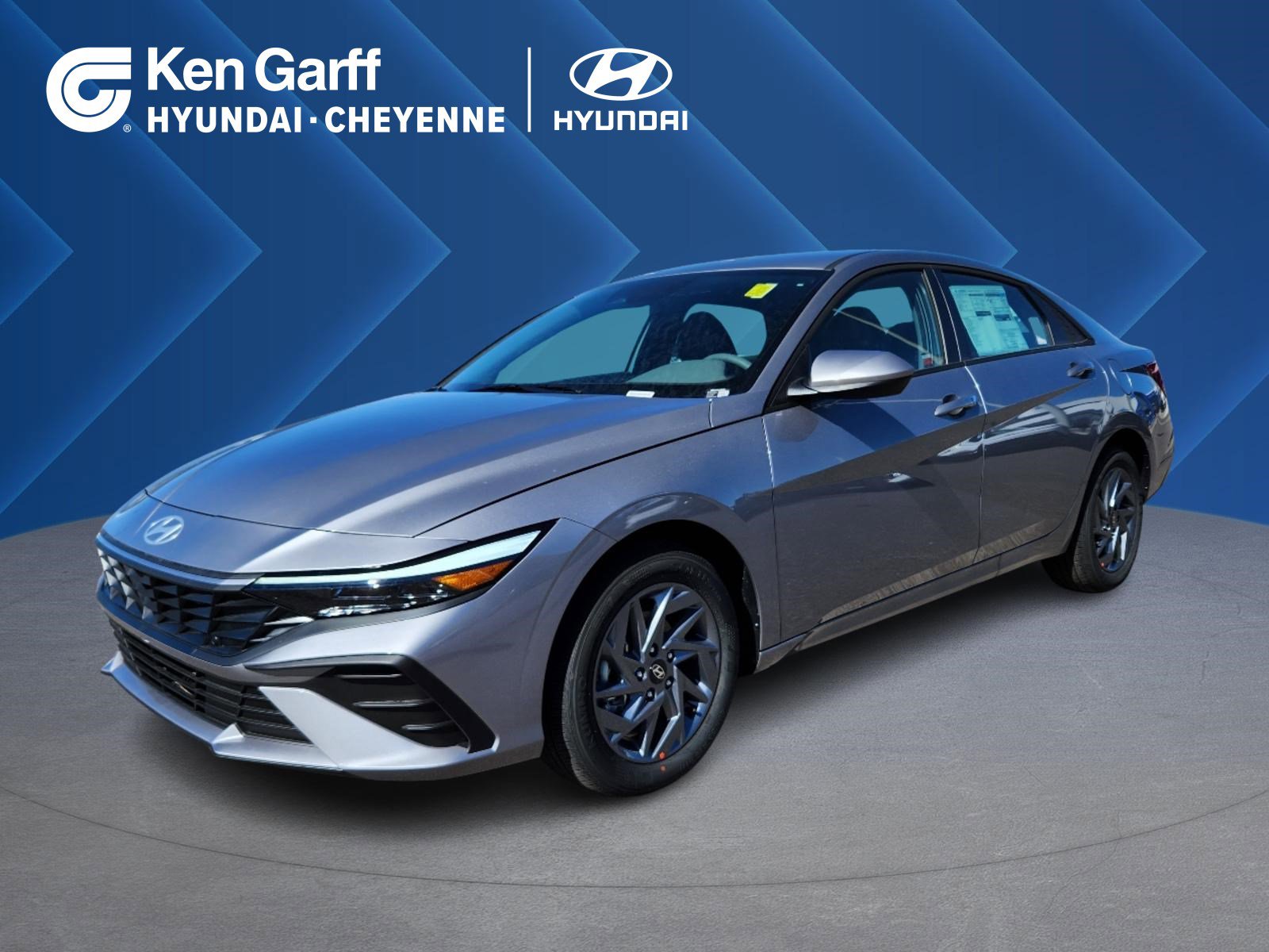 New 2026 Hyundai Elantra Blue