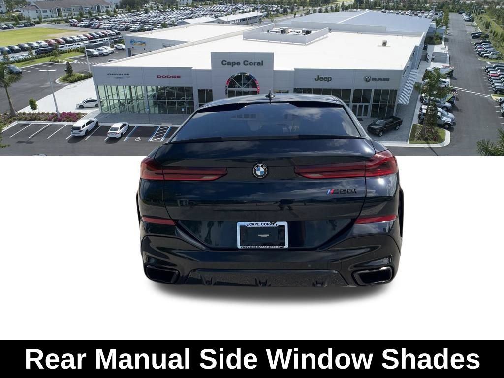 Used 2020 BMW X6 M50i w/ Executive Package AWD/4WD image 21