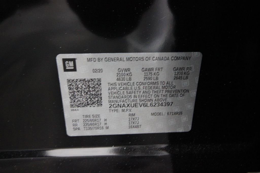 Used 2020 Chevrolet Equinox LT AWD/4WD image 27