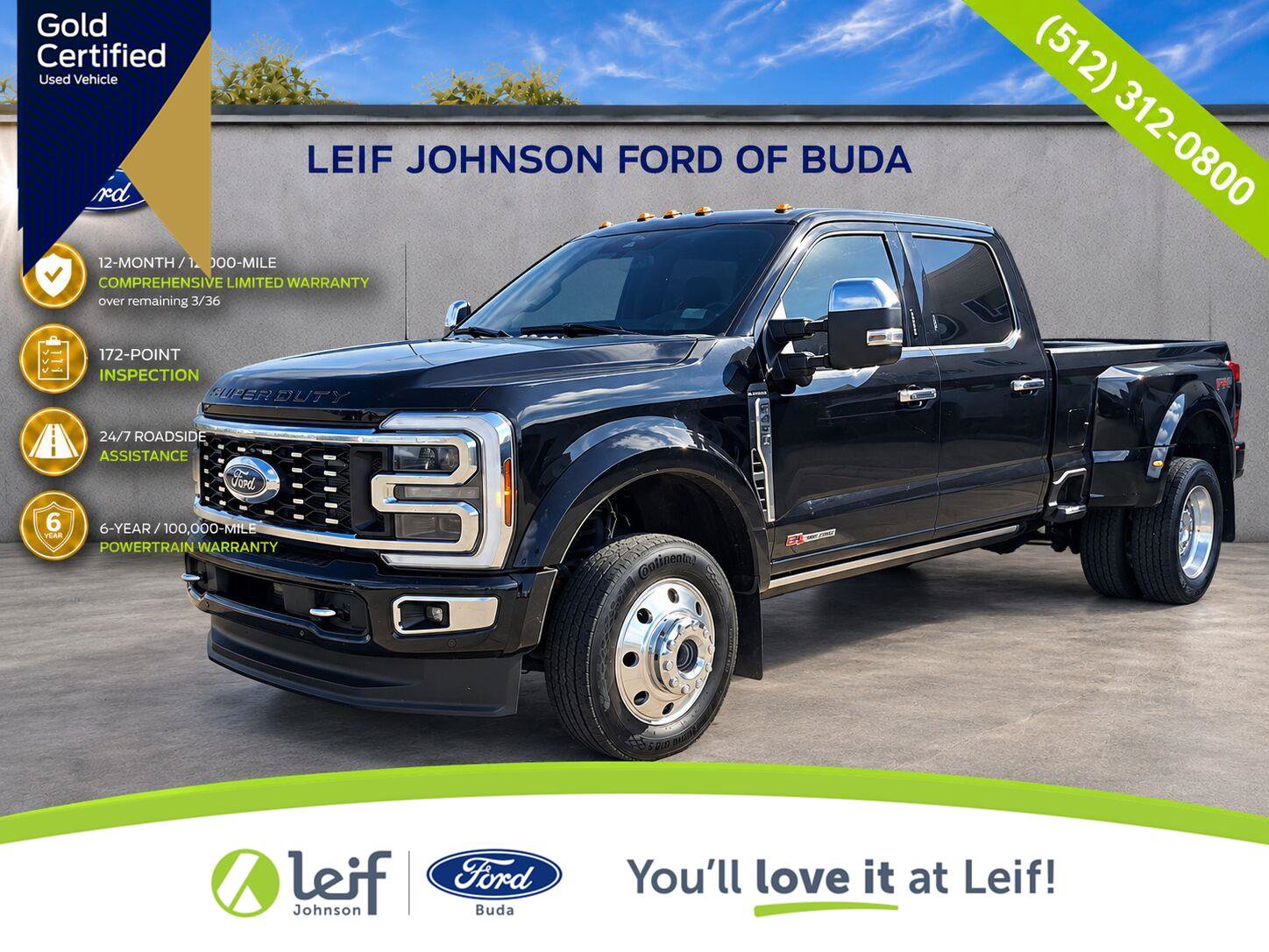 Used 2024 Ford F450 Platinum w/ FX4 Off-Road Package