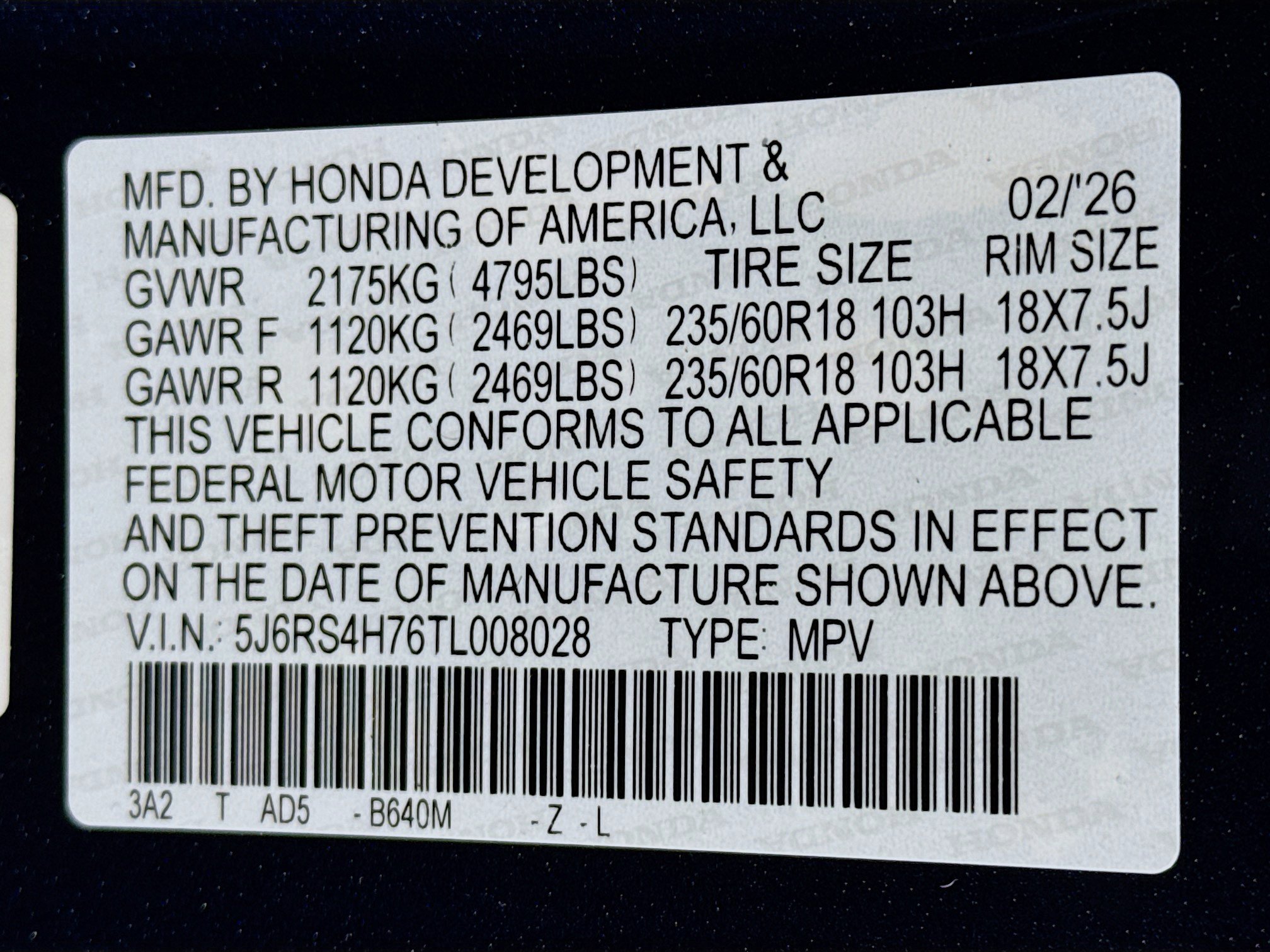 New 2026 Honda CR-V EX-L image 31