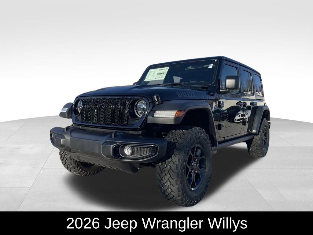 New 2026 Jeep Wrangler Unlimited Sport AWD/4WD 360° Tour