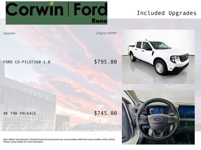 Certified 2025 Ford Maverick XL w/ 4K Tow Package image 3