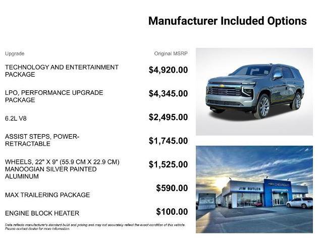 New 2026 Chevrolet Tahoe Premier AWD/4WD image 7