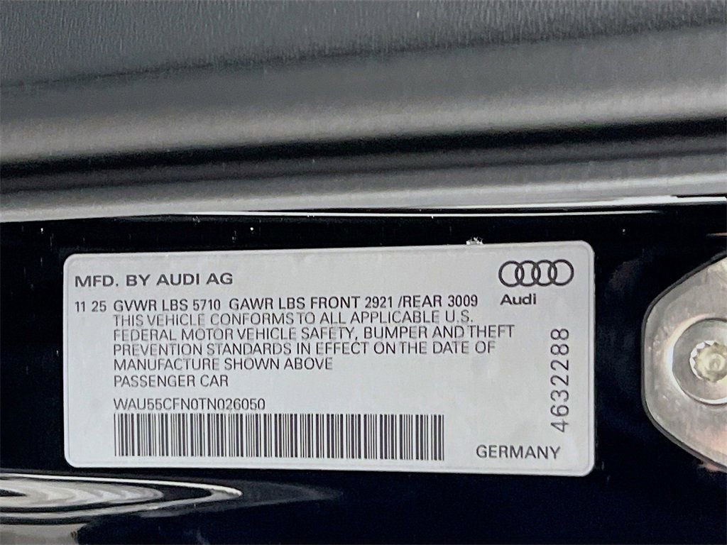 New 2026 Audi A6 Premium Plus image 29