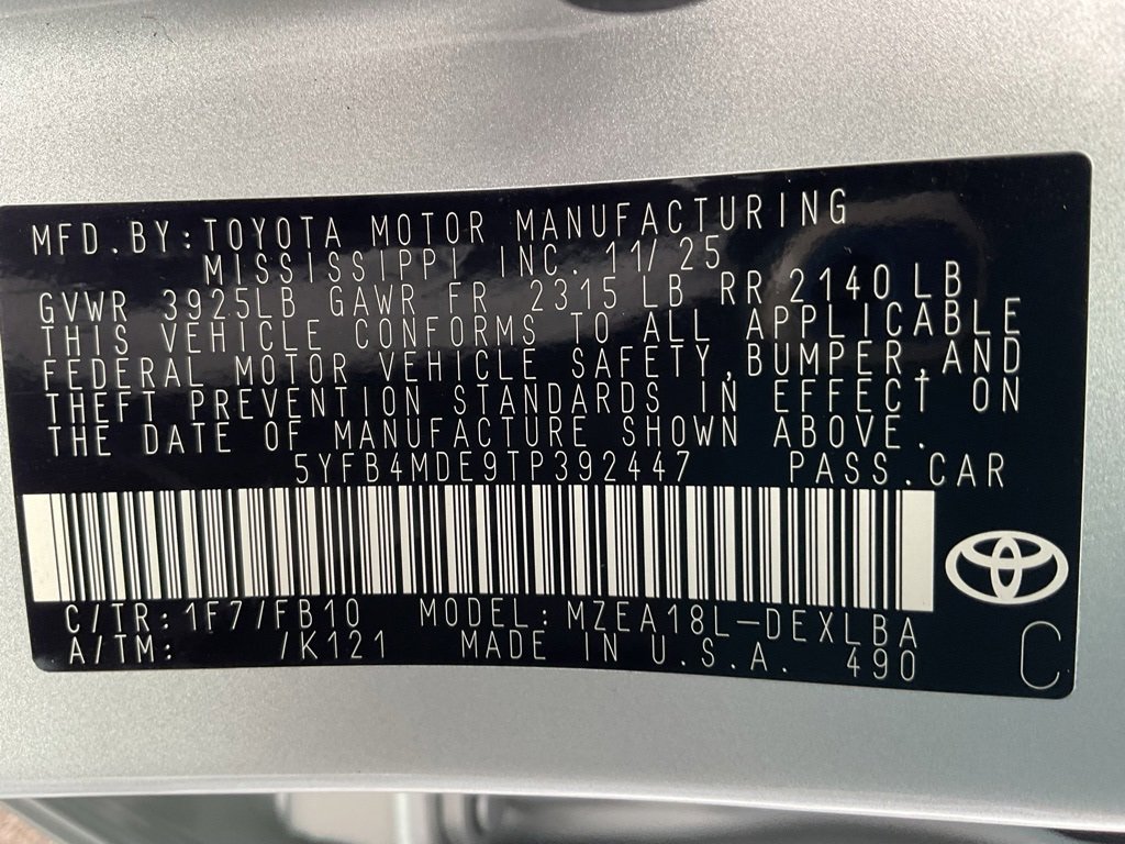 New 2026 Toyota Corolla LE image 39