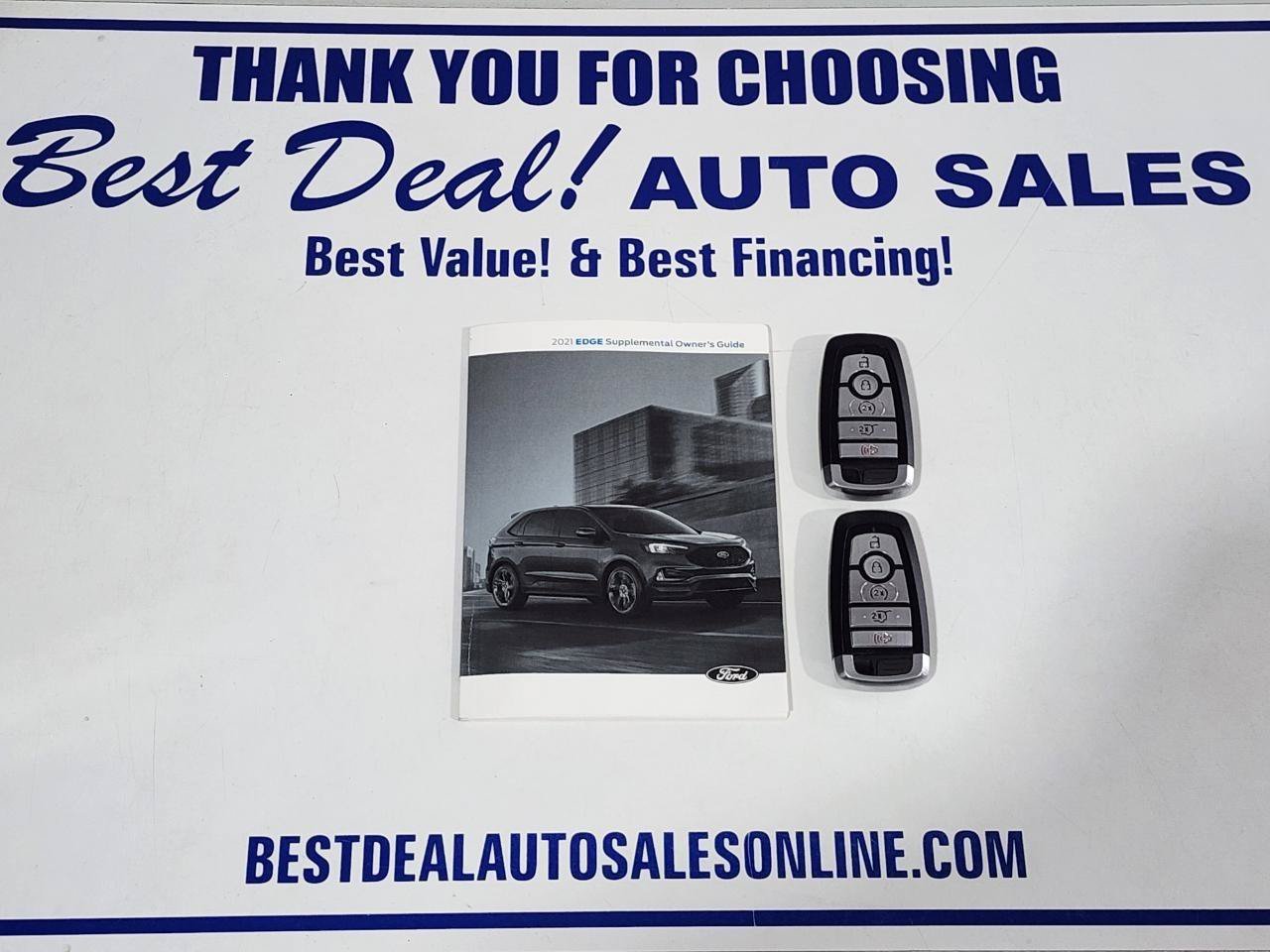 Used 2021 Ford Edge ST w/ Equipment Group 401A AWD/4WD image 36