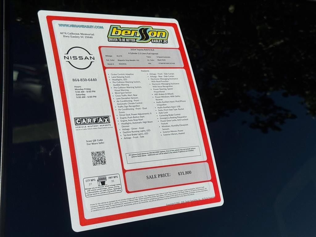 Used 2024 Toyota RAV4 XLE w/ Convenience Package FWD image 26