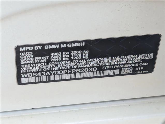 Certified 2023 BMW M3 Competition image 26