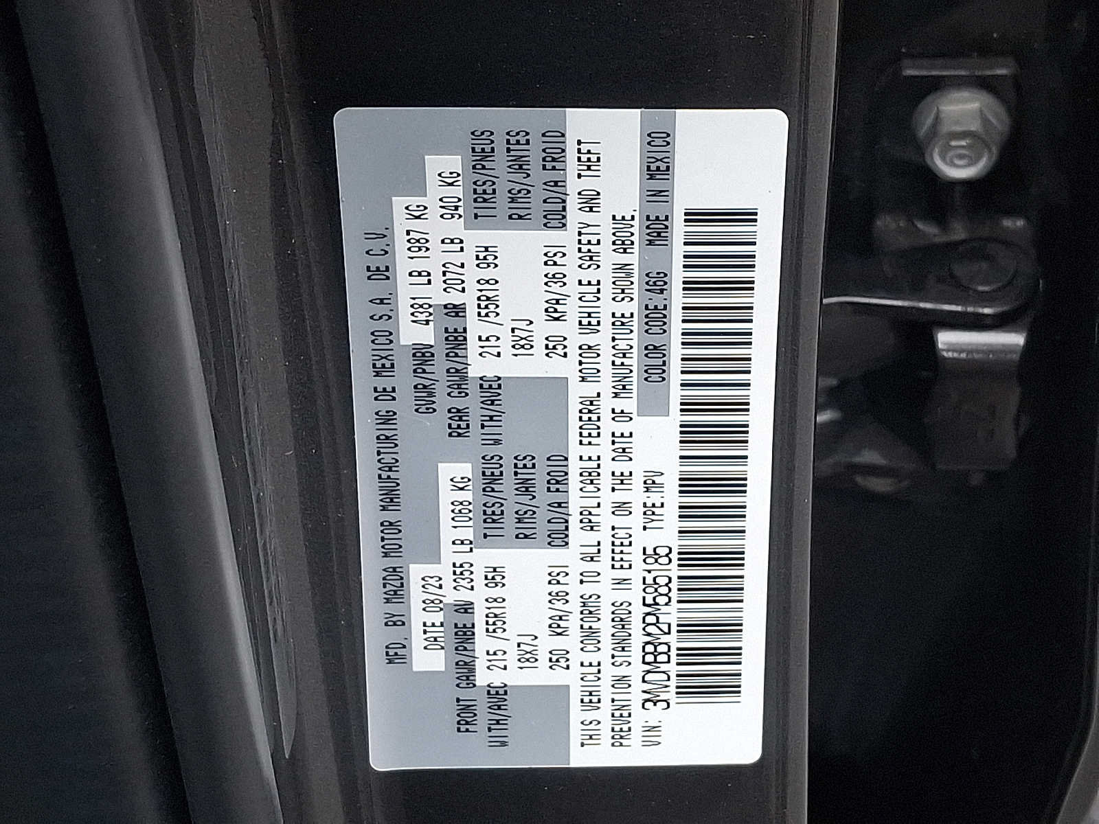 Used 2023 MAZDA CX-30 AWD 2.5 S w/ Select Package image 27