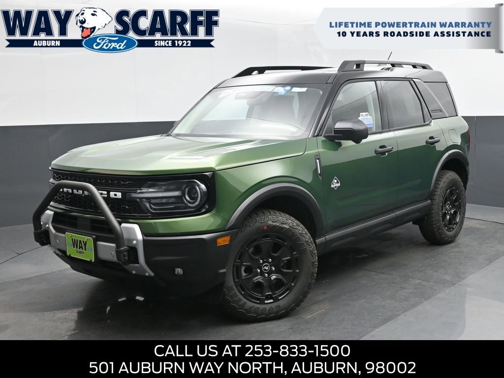 New 2025 Ford Bronco Sport Outer Banks w/ Sasquatch Outer Banks Package image 1