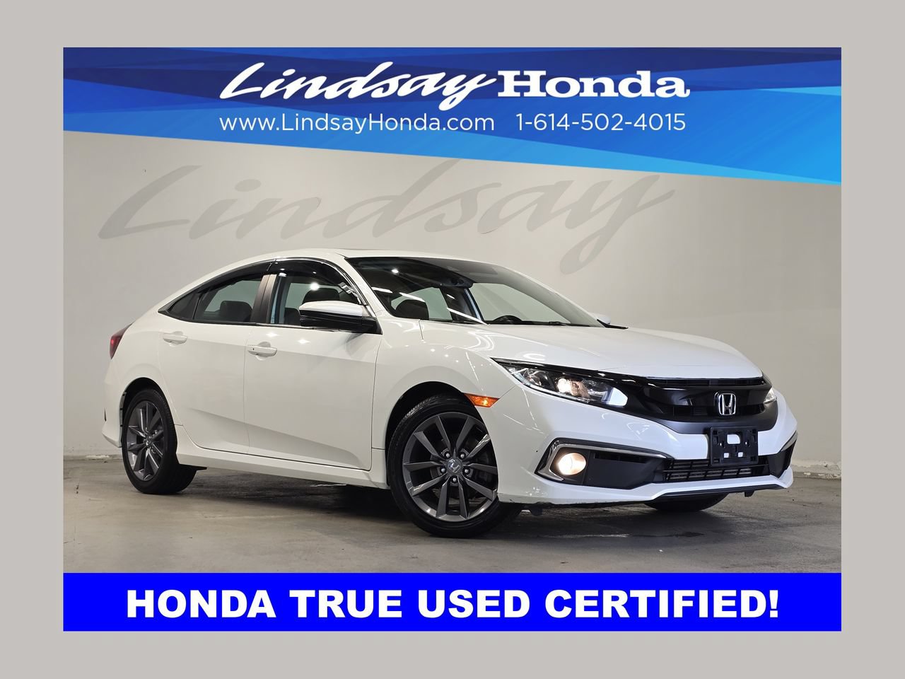 Certified 2019 Honda Civic EX-L