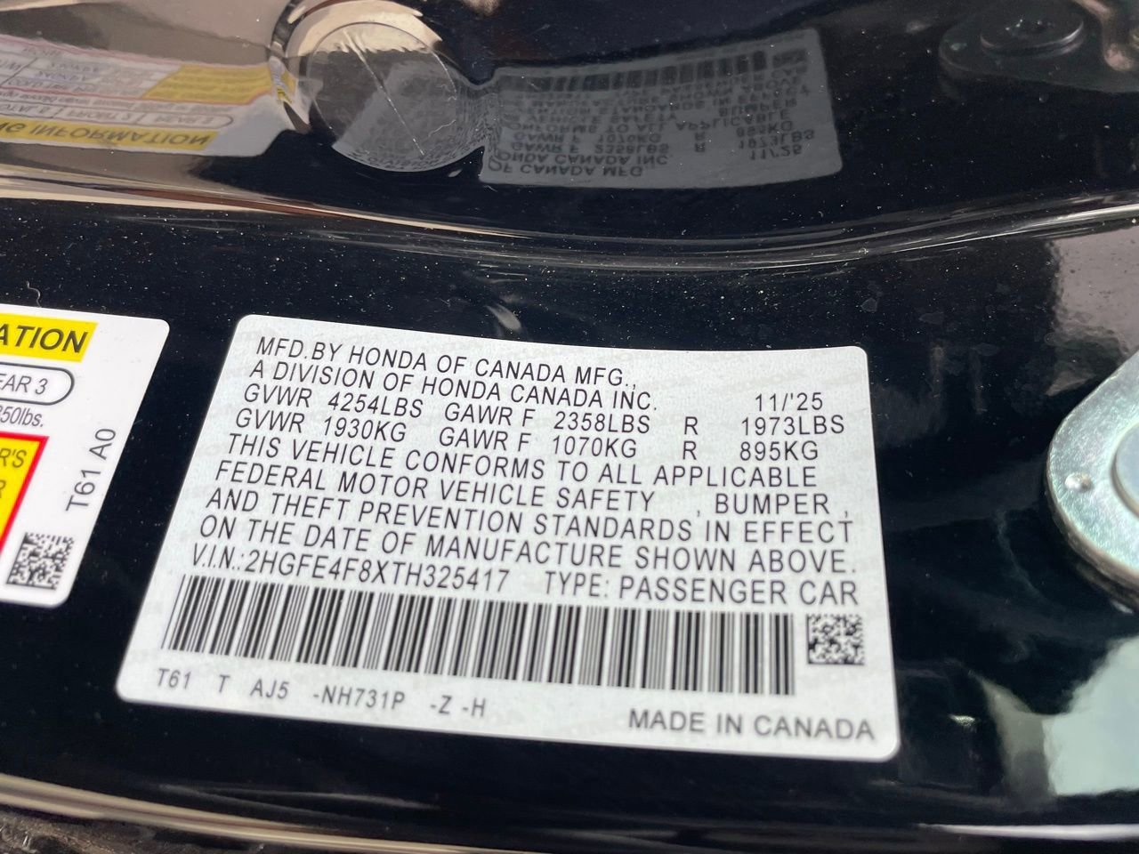 Used 2026 Honda Civic Sport Touring image 16