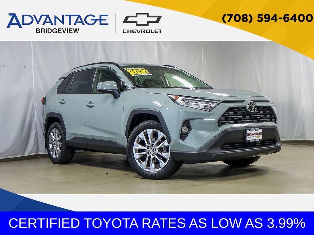 Used 2021 Toyota RAV4 XLE Premium AWD/4WD video 1
