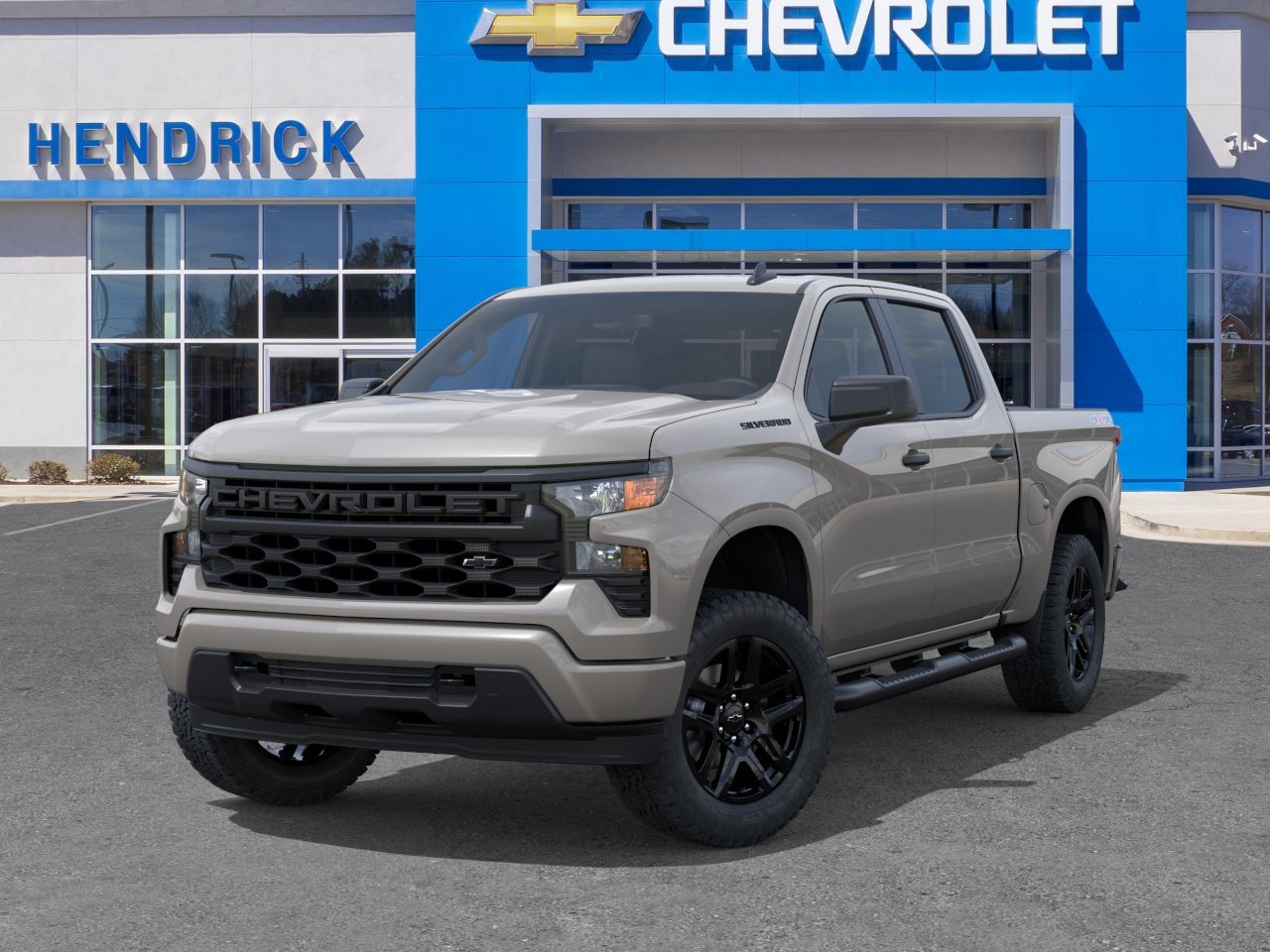 New 2026 Chevrolet Silverado 1500 Custom w/ Turbomax Blackout Package AWD/4WD image 8
