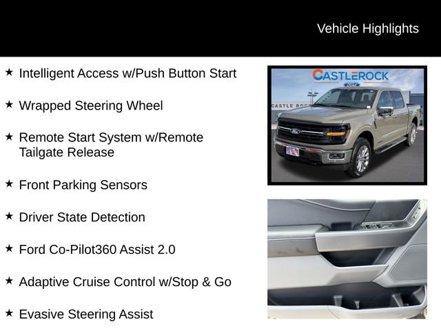 New 2025 Ford F150 XLT w/ Equipment Group 302A MID image 14