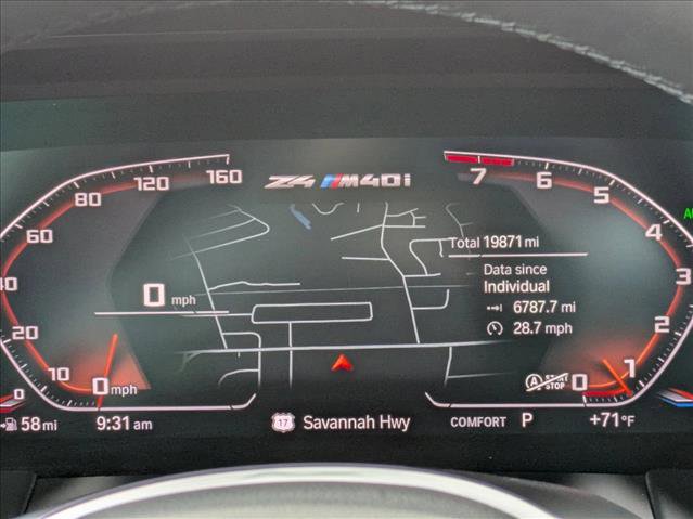 Used 2020 BMW Z4 M40i w/ Premium Package RWD image 12