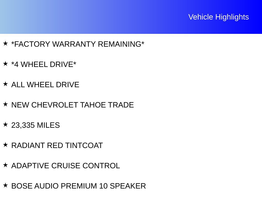 Used 2025 Chevrolet Traverse High Country AWD/4WD image 7