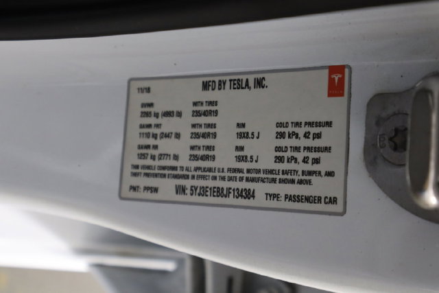 Used 2018 Tesla Model 3 Performance AWD/4WD image 45