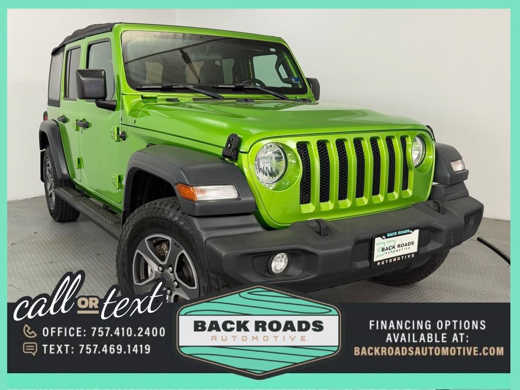 Used 2018 Jeep Wrangler Unlimited Sport S