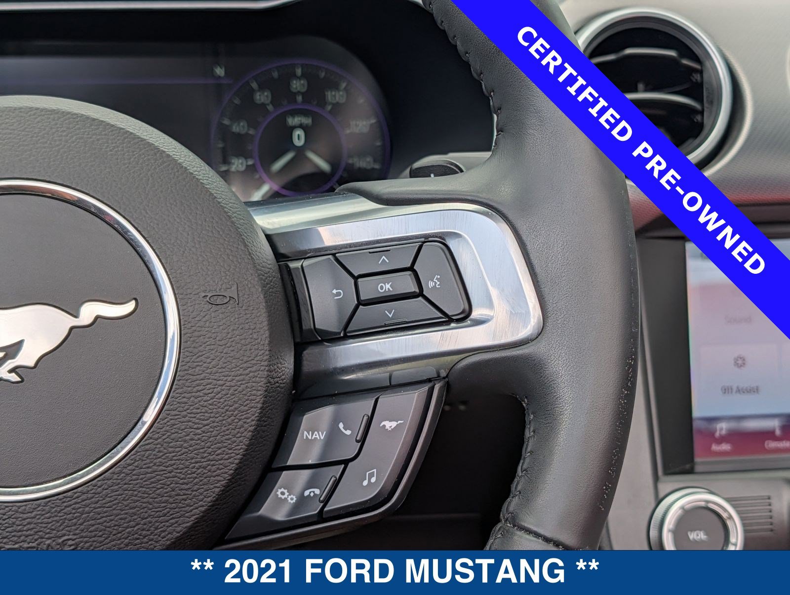 Certified 2021 Ford Mustang GT Premium w/ Equipment Group 401A RWD image 22