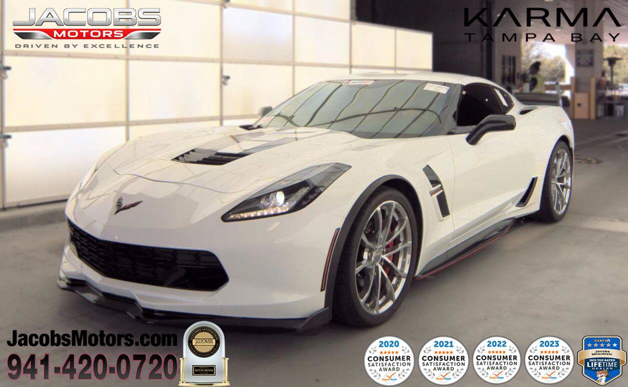 Used 2019 Chevrolet Corvette Grand Sport w/ Carbon Flash Badge Package