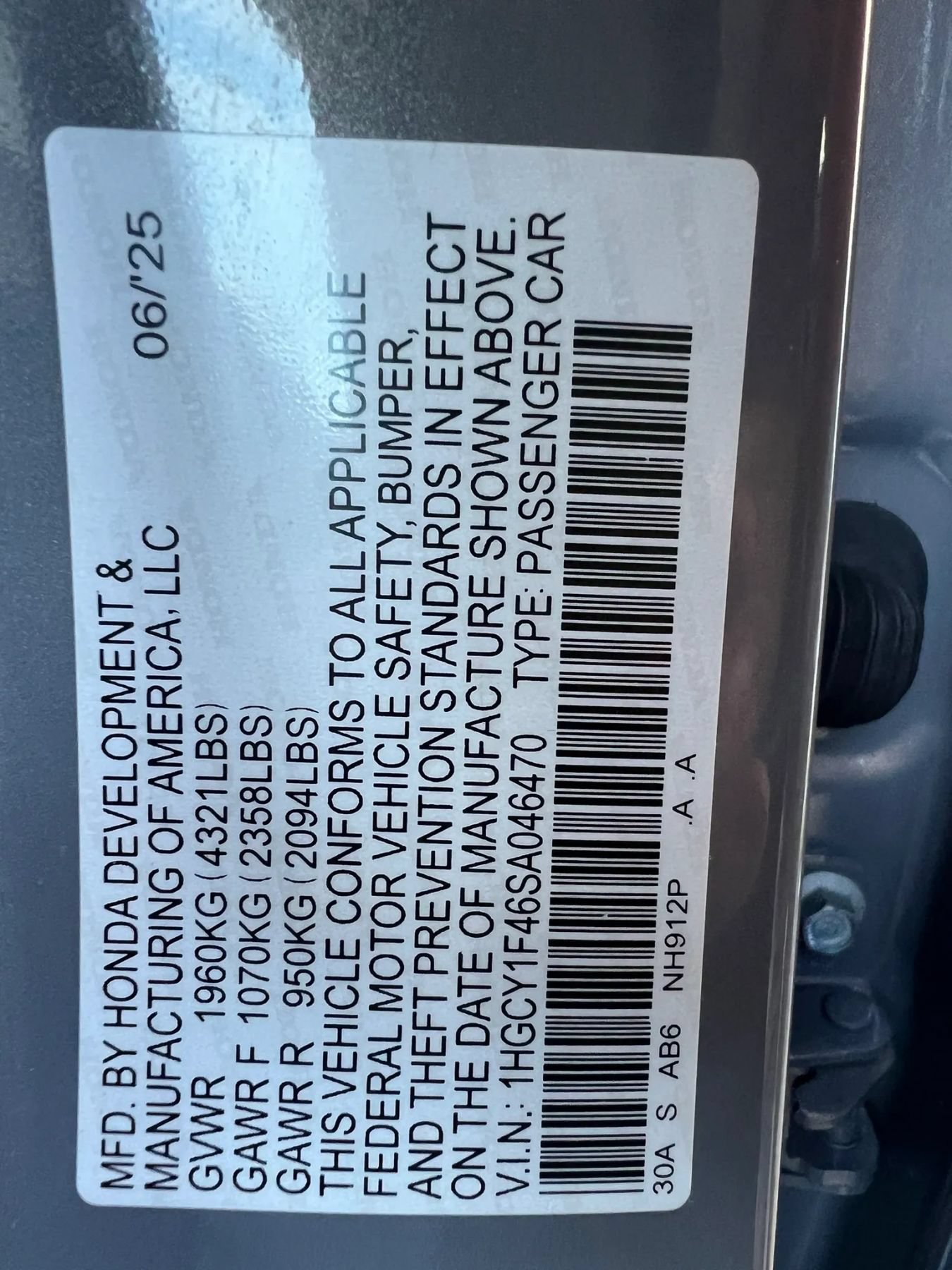 Used 2025 Honda Accord SE image 32