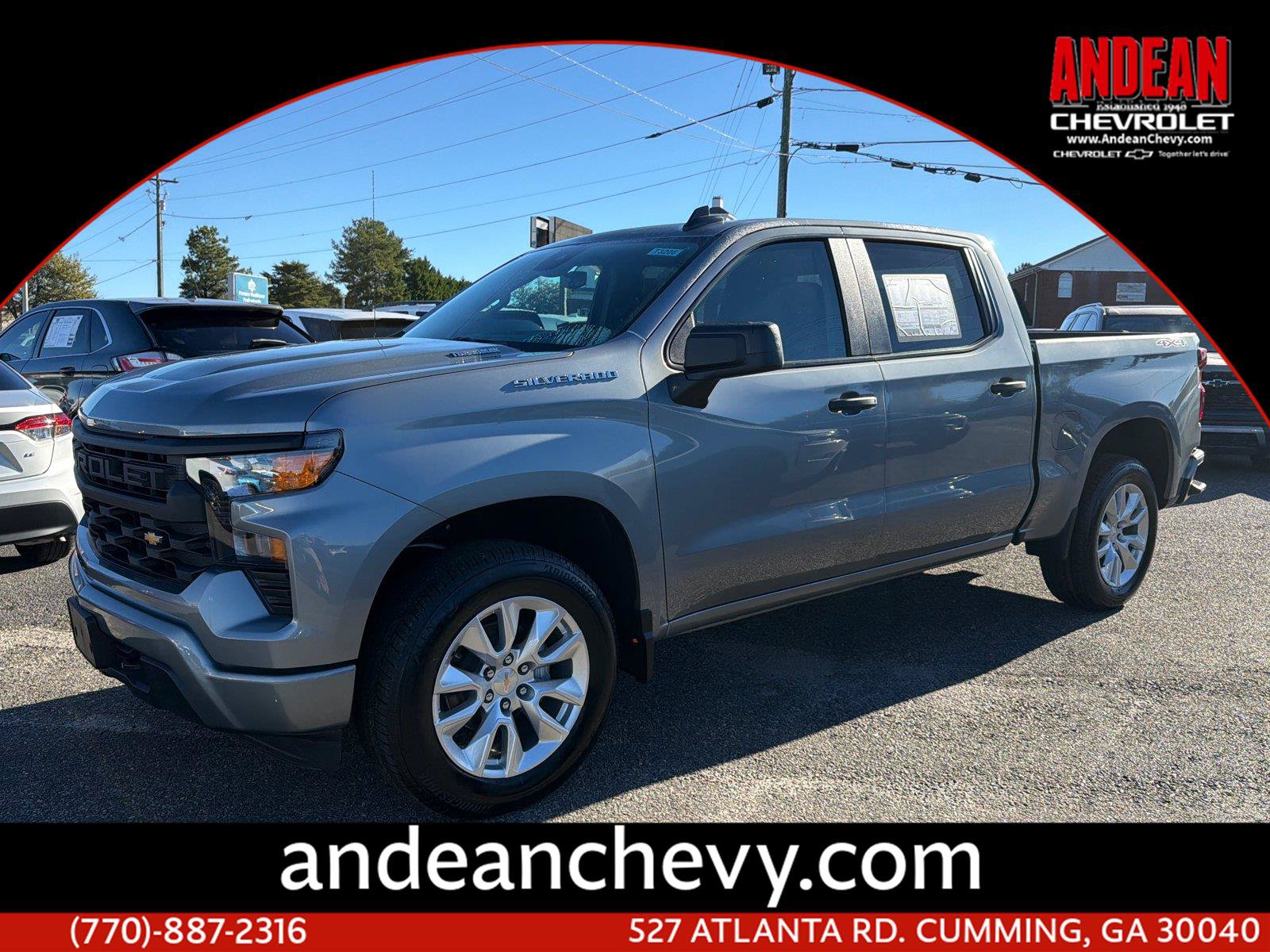New 2026 Chevrolet Silverado 1500 Custom AWD/4WD image 1