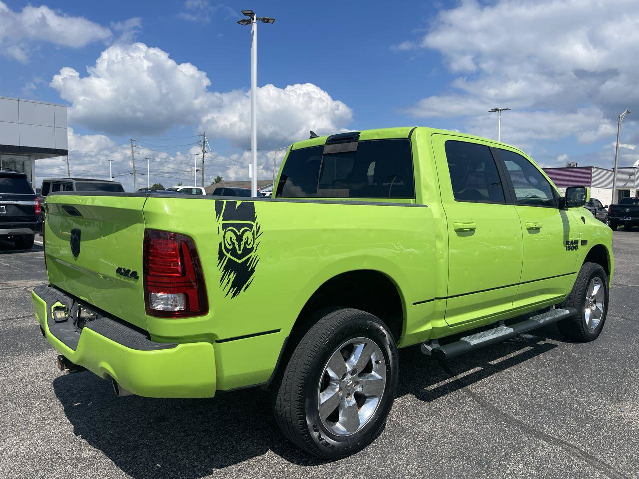 Used 2017 RAM 1500 Sport w/ Sublime Green Sport Package AWD/4WD image 8