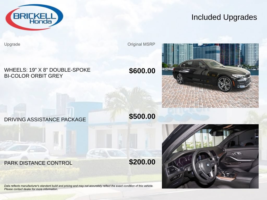 Used 2020 BMW 330i Sedan w/ Driving Assistance Package RWD image 12