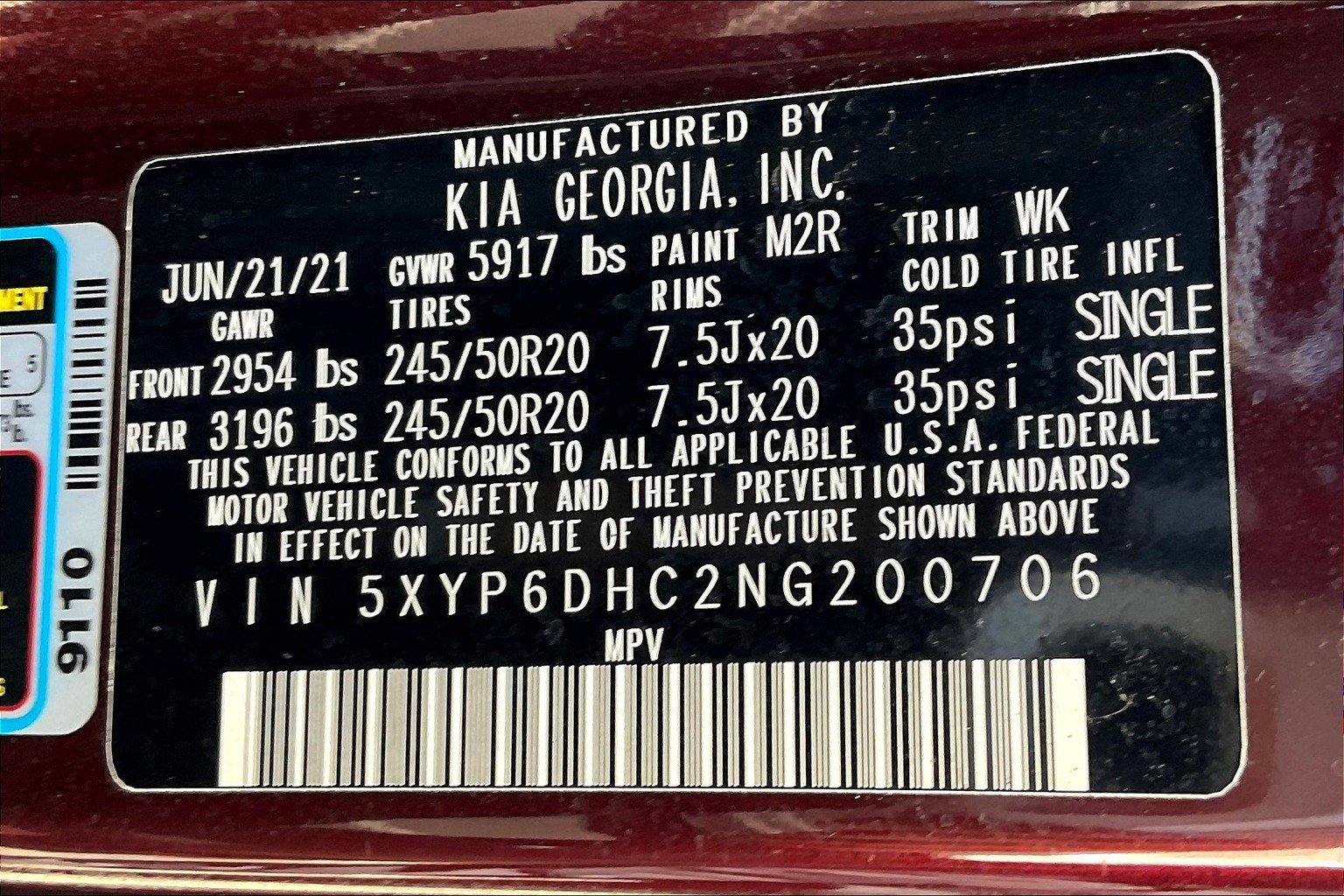 Used 2022 Kia Telluride S image 28