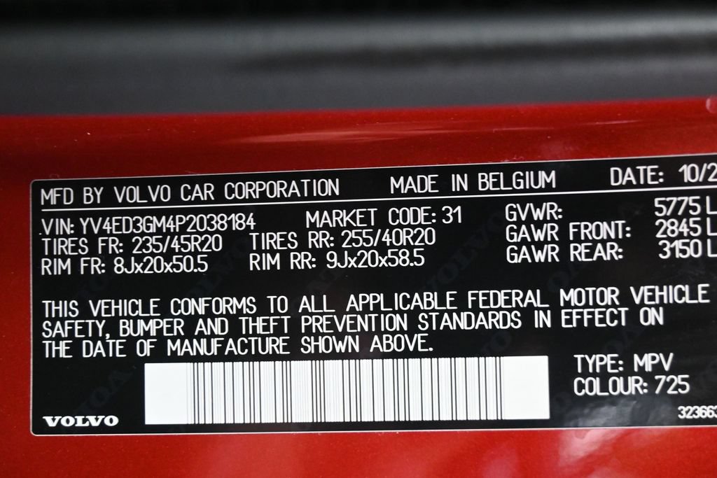 Used 2023 Volvo C40 P8 Recharge Ultimate AWD/4WD image 20