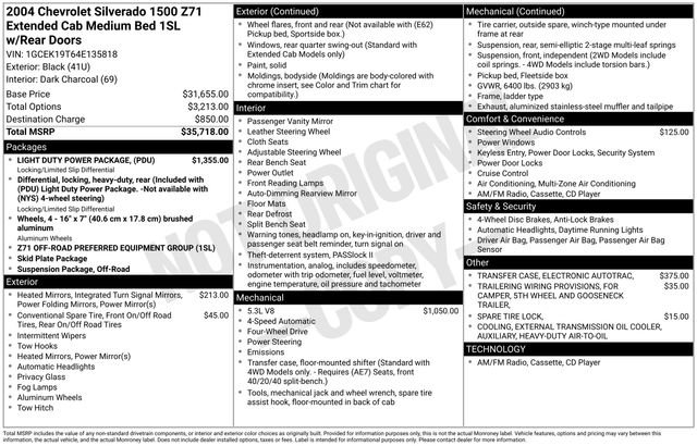 Used 2004 Chevrolet Silverado 1500 w/ Light Duty Power Package image 34