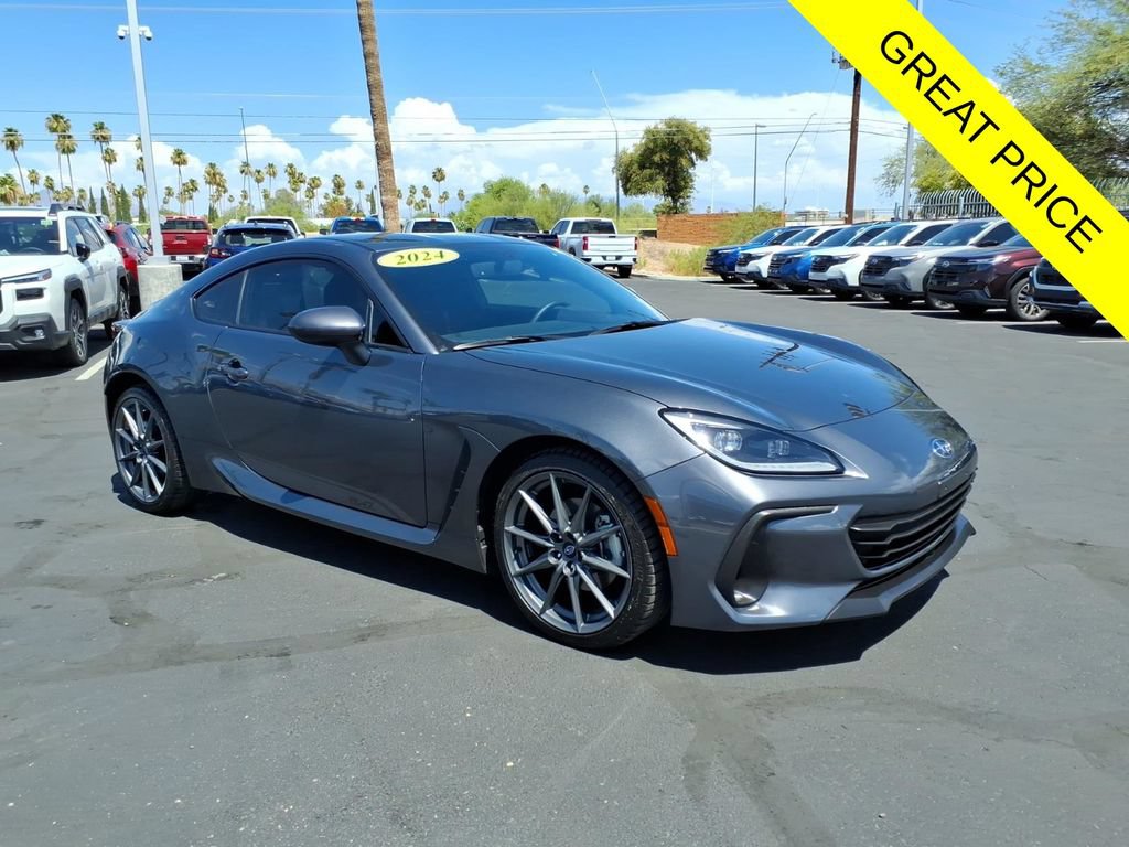 Certified 2024 Subaru BRZ Limited w/ Popular Package 1 RWD image 1