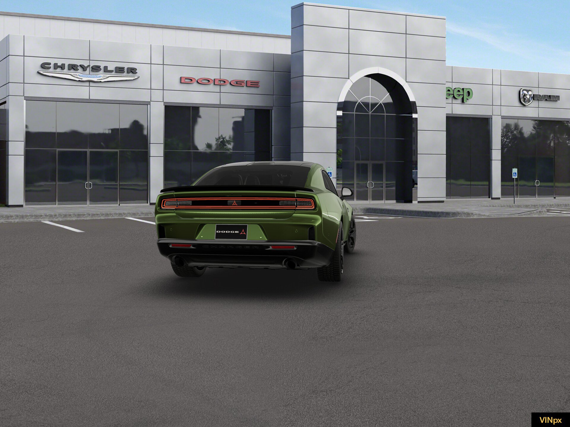 New 2026 Dodge Charger Scat Pack w/ Blacktop Package AWD/4WD image 14