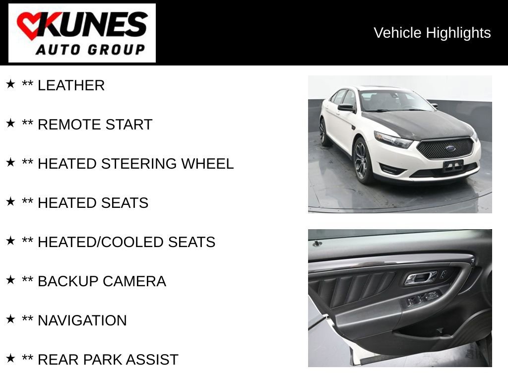 Used 2017 Ford Taurus SHO AWD/4WD video 2