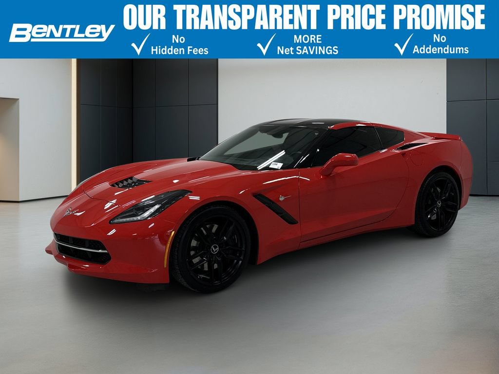 Used 2015 Chevrolet Corvette Stingray Coupe w/ 3LT Preferred Equipment Group RWD image 1