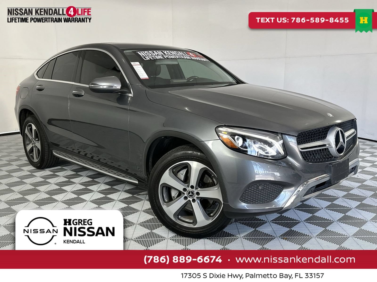 Used 2017 Mercedes-Benz GLC 300 4MATIC Coupe w/ Premium 2 Package