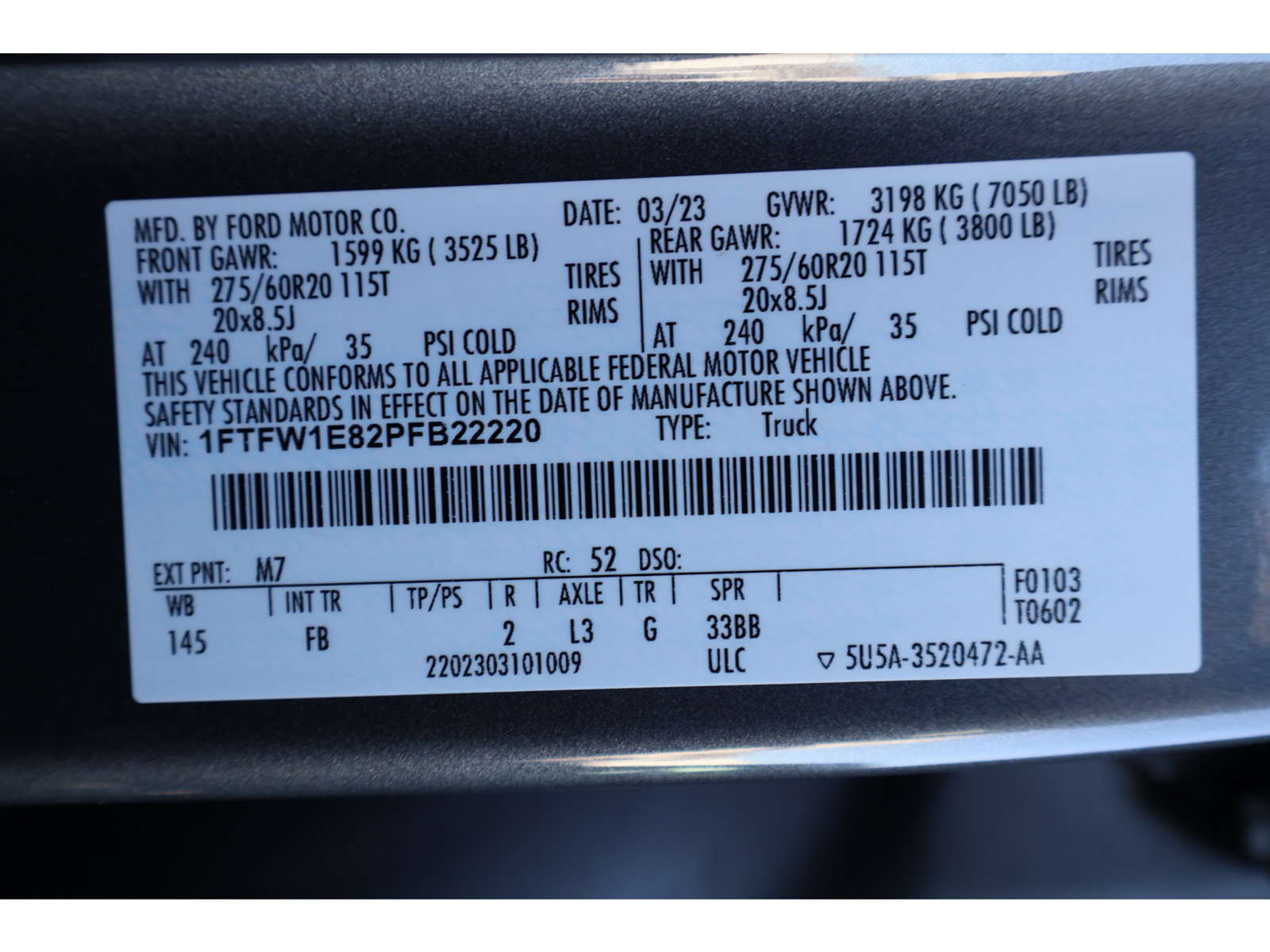 Certified 2023 Ford F150 XLT w/ Equipment Group 302A High AWD/4WD image 37