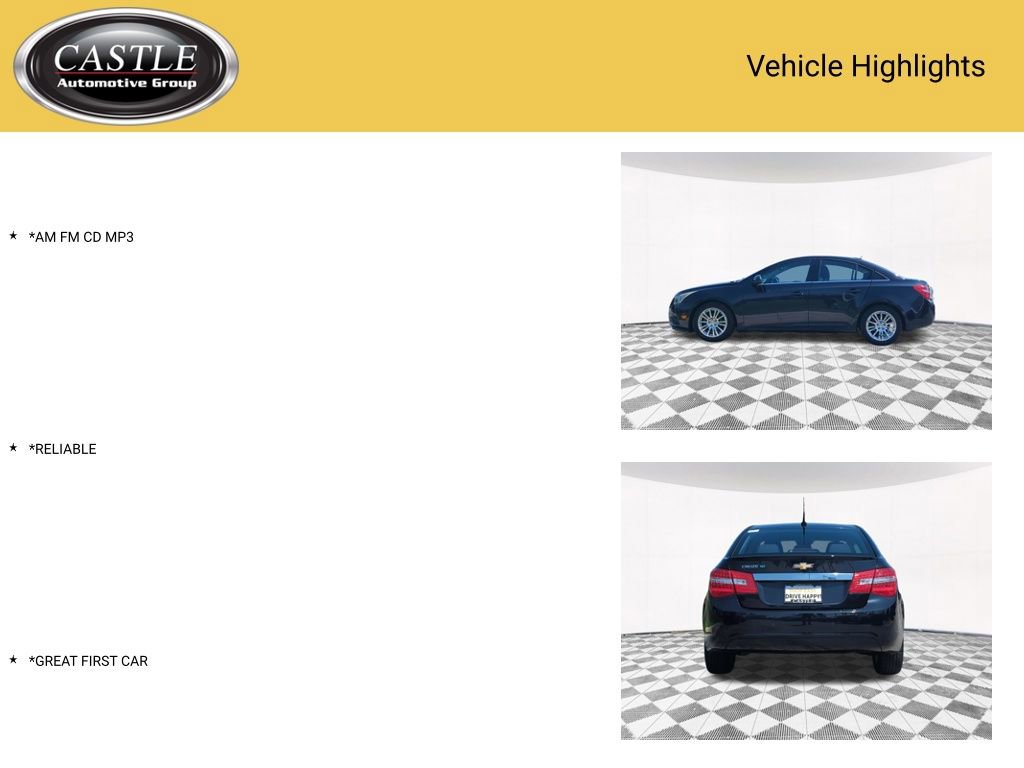 Used 2012 Chevrolet Cruze Eco FWD image 3