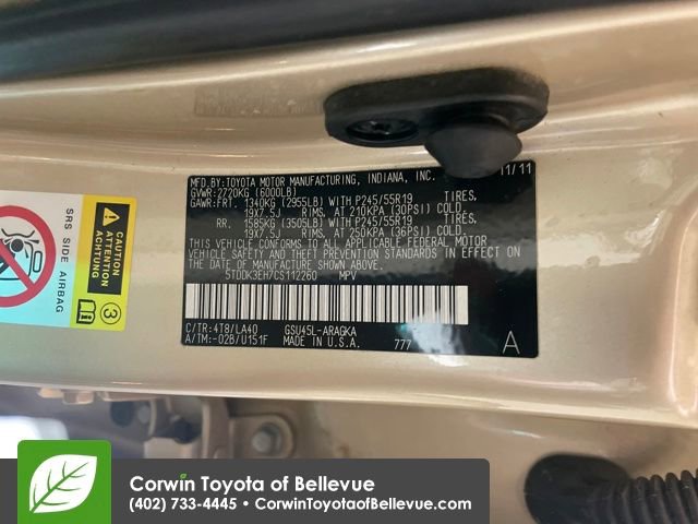 Used 2012 Toyota Highlander Limited image 29