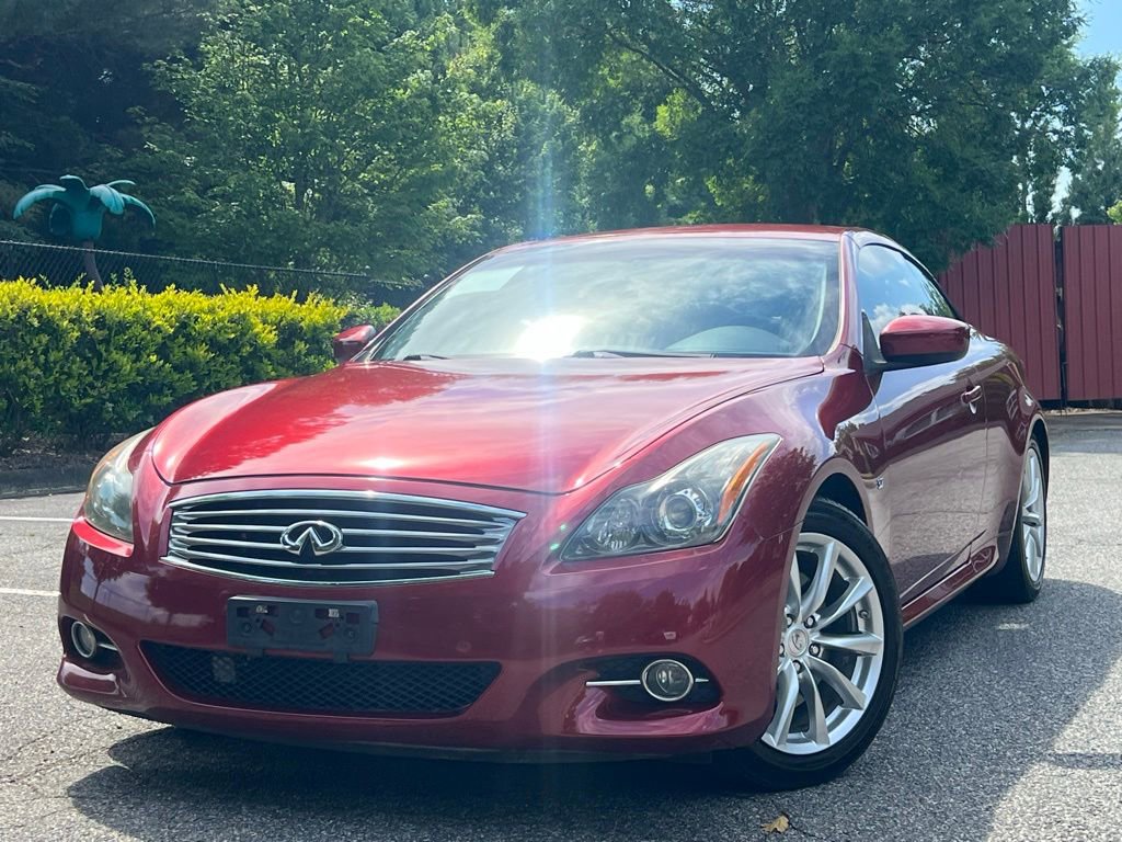 Used 2014 INFINITI Q60 Convertible w/ Premium Package RWD image 1