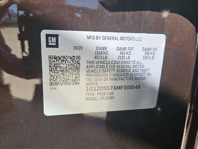 Used 2021 Chevrolet Malibu LT image 25