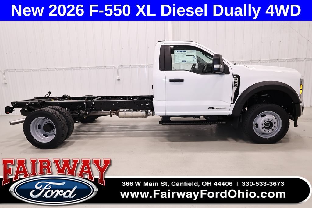 New 2026 Ford F550 4x4 Regular Cab Super Duty