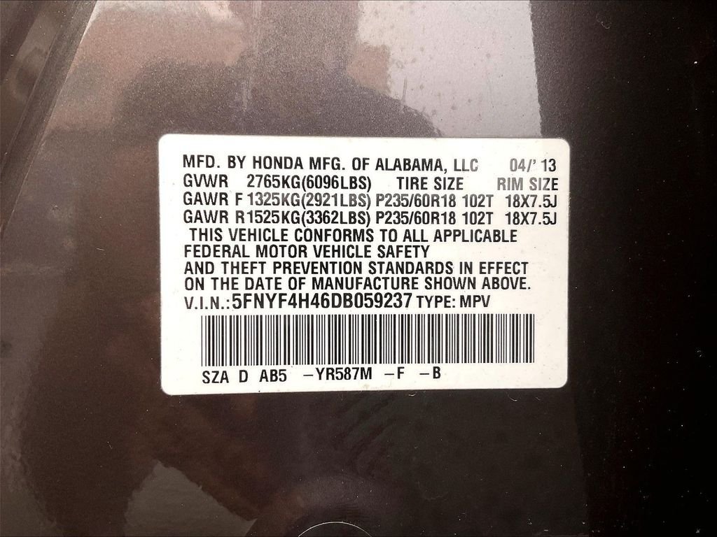 Used 2013 Honda Pilot EX image 36