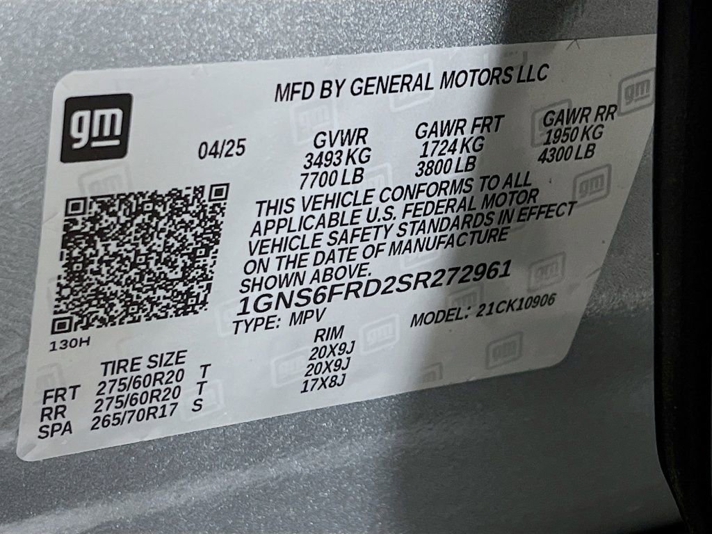 New 2025 Chevrolet Suburban Premier image 36