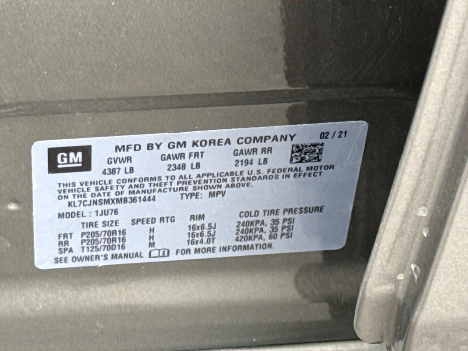 Used 2021 Chevrolet Trax LS AWD/4WD image 30