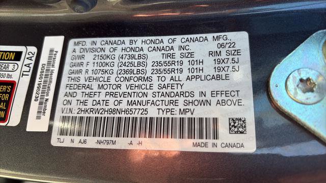 Used 2022 Honda CR-V Touring image 20