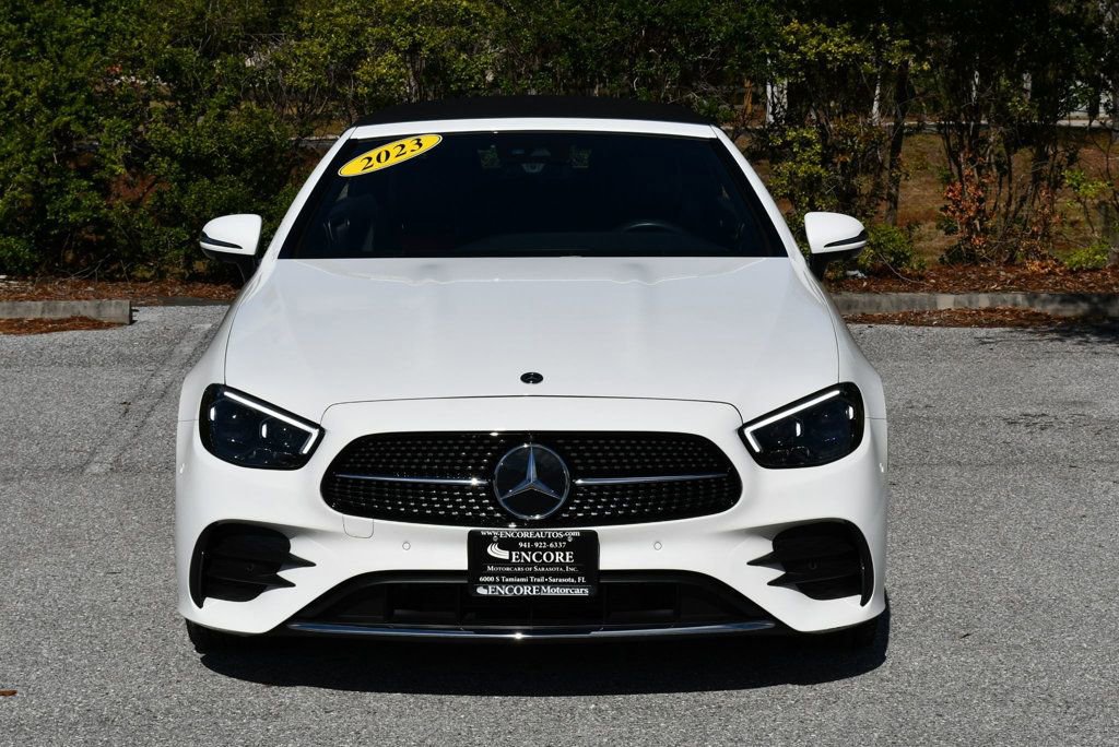 Used 2023 Mercedes-Benz E 450 4MATIC Cabriolet w/ AMG Line image 9