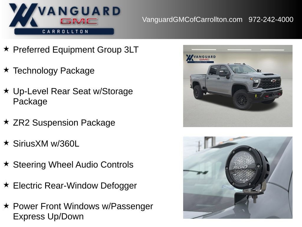 Used 2024 Chevrolet Silverado 2500 ZR2 w/ Technology Package AWD/4WD image 6